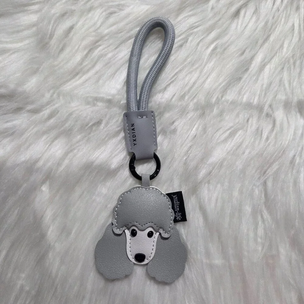 Poodle Bag Charm/Keychain